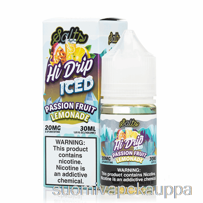 Vape Nesteet Passionhedelmä Limonadijää - Hi-drip Suolat - 30ml 50mg